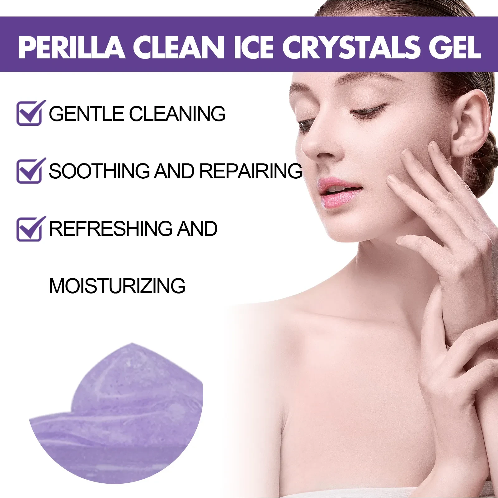 Clear Clean Ice Crystal Gel Whitening Skin Gel