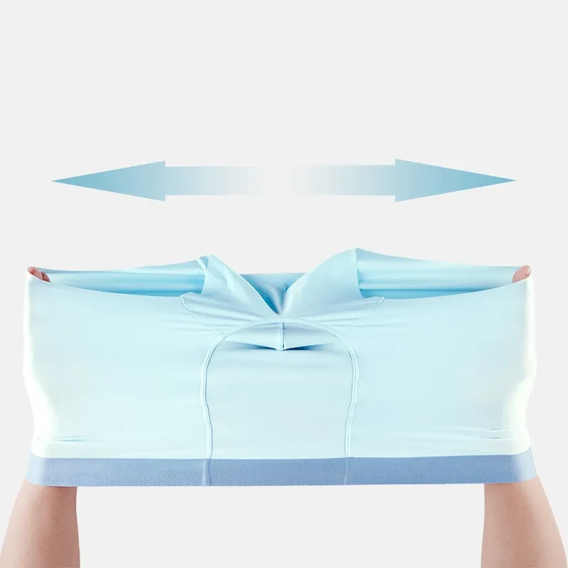 Men's Ice Silk Traceless Quadrangle Pants Underpants