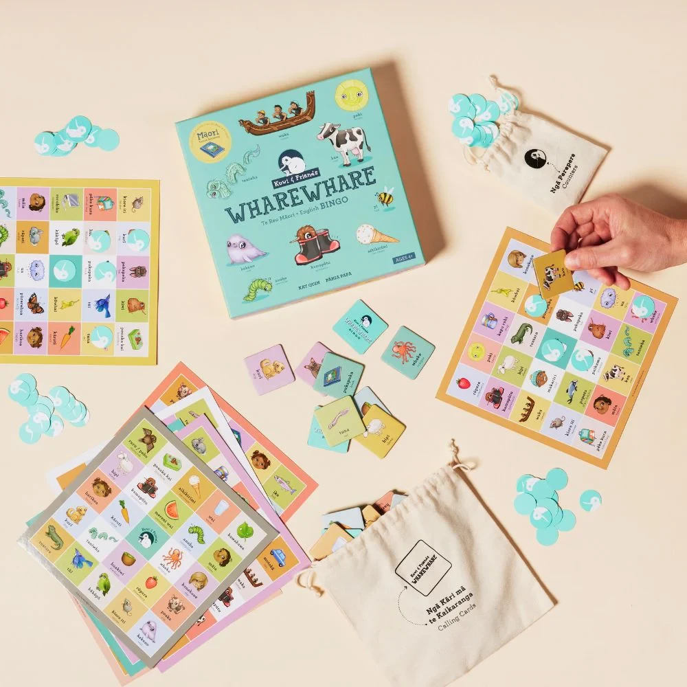 Wharewhare - Te Reo Mori - Bilingual Bingo