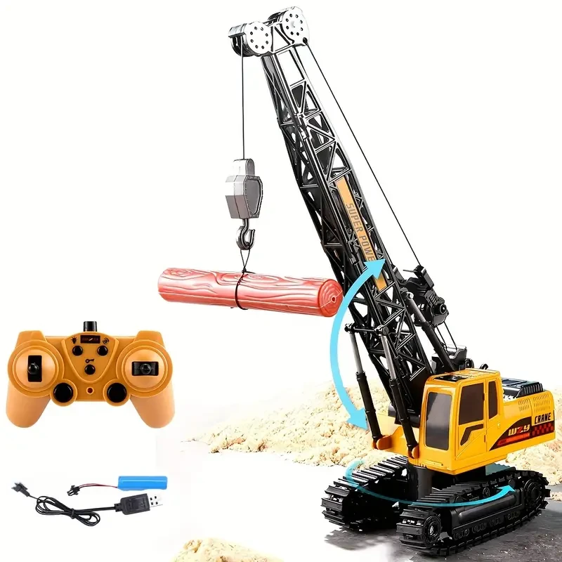 8-Channel Remote Control Truck Crawler Tower Crane