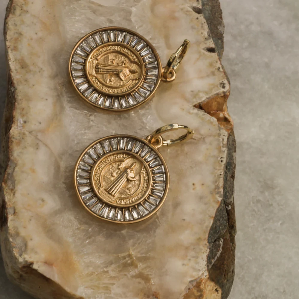 Earrings - Seraph Symbol - Disc