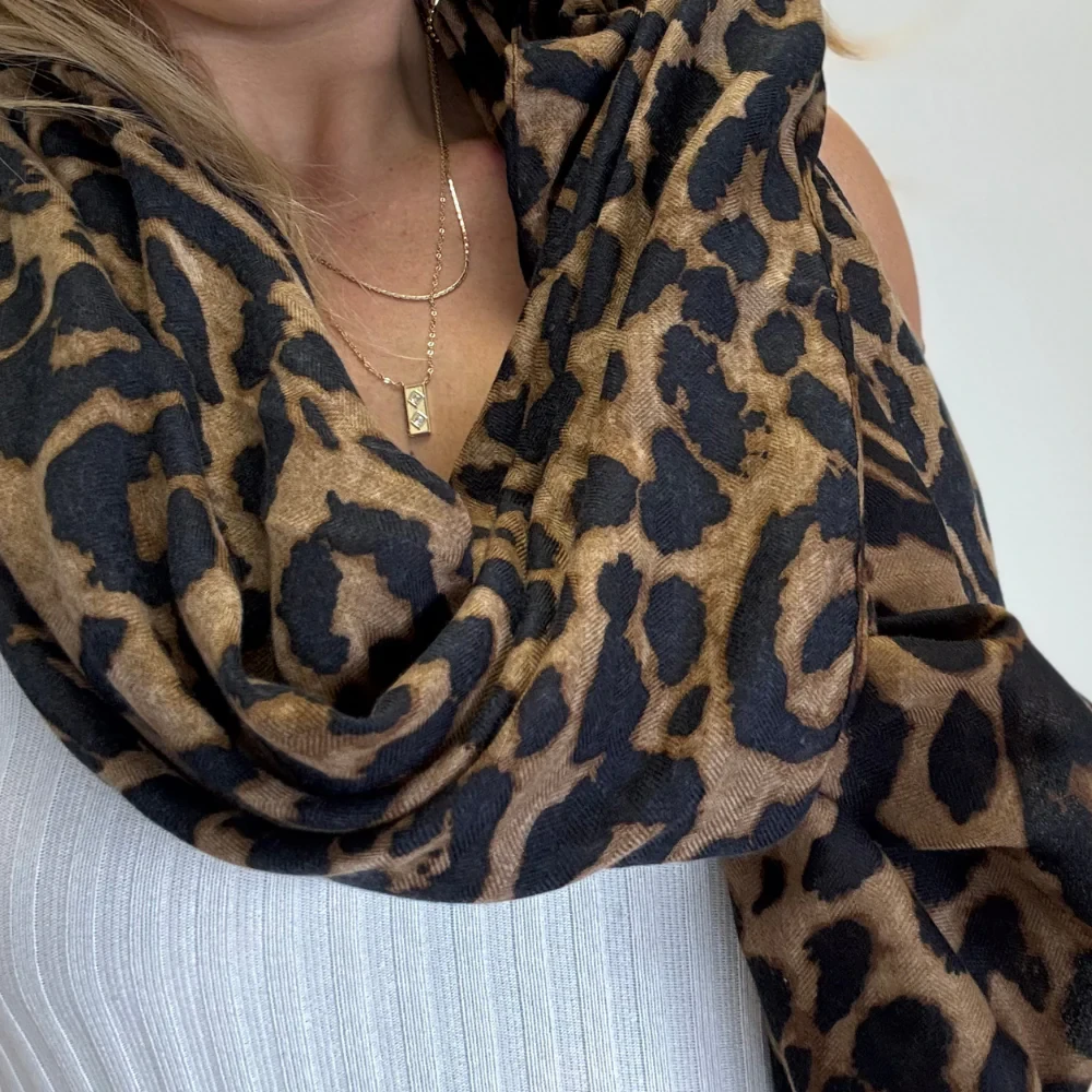 Scarf - Leopard Print