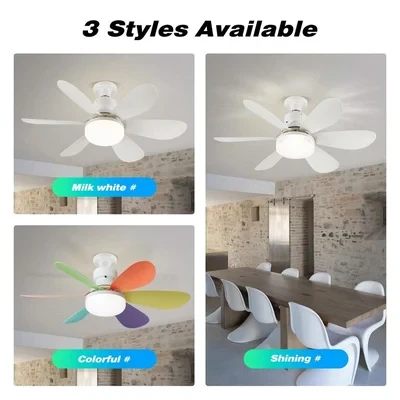 40W Socket Ceiling Fan Light
