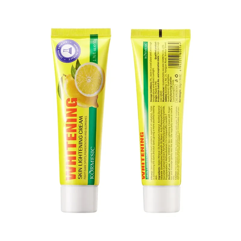 Whitening Skin Lightening Cream - KorMesic - 16g Tube - Brightens and Evens Skin Tone