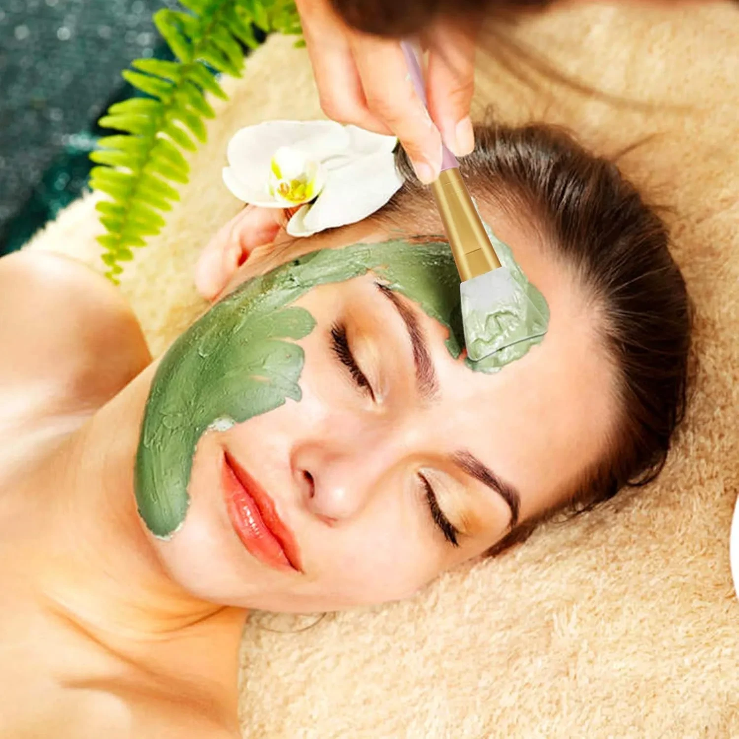 Reusable Silicone Face And Body Mask Applicator