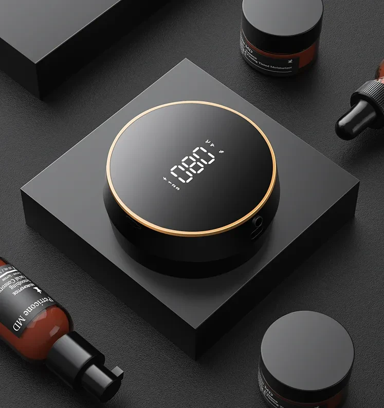 Automatic Induction Hand Sanitizer Machine Home Wall Mounted Foam Machine LED Temperature Display USB Rechargeable