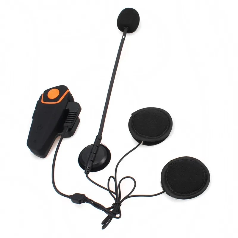 BT-S2 walkie-talkie 1000m Bluetooth motorcycle Bluetooth walkie-talkie Wireless motorcycle helmet walkie-talkie