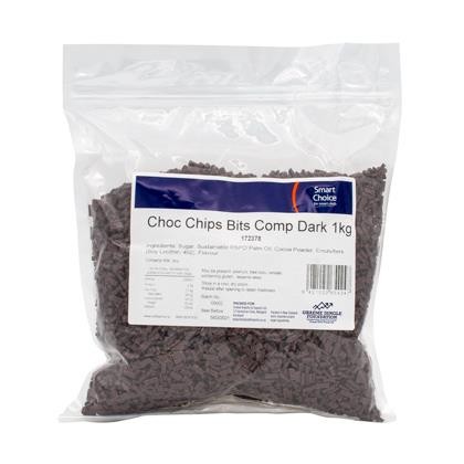 Chocolate Chips Bits Compound Dark