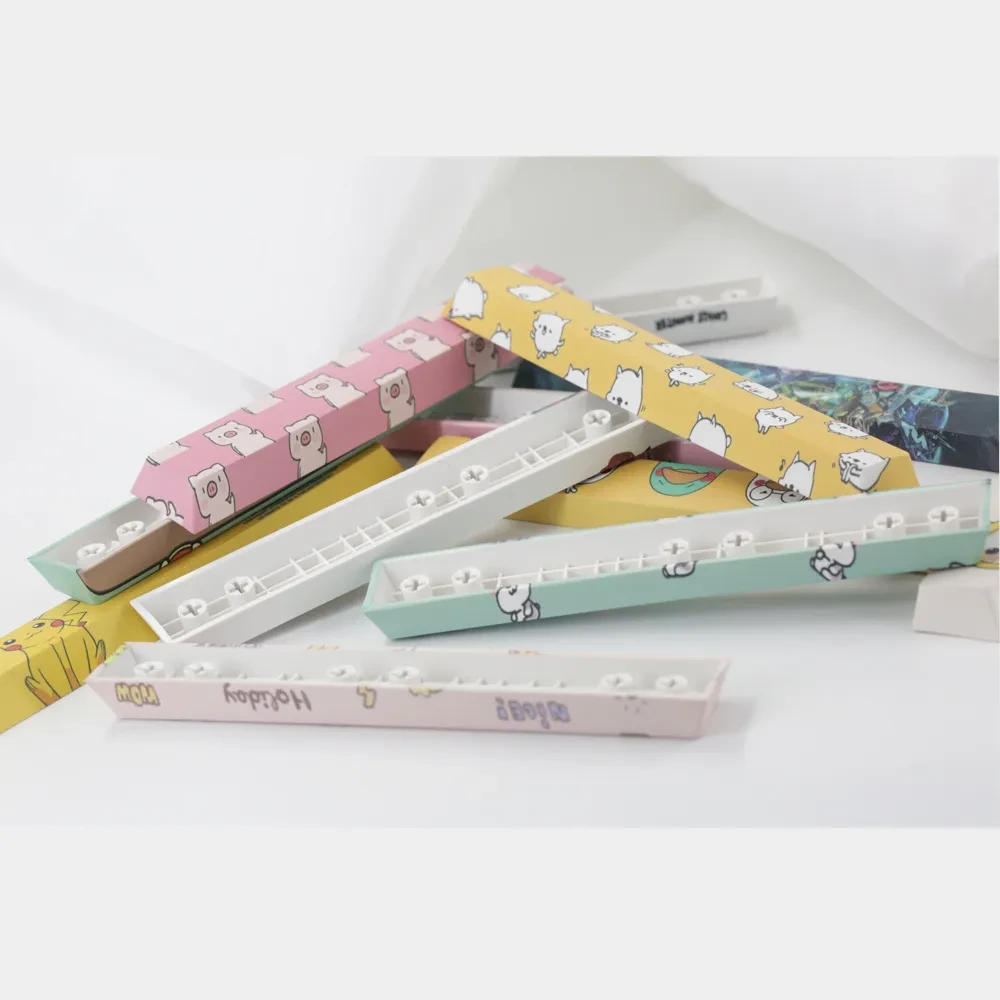 Pbt Material 6.25U Cherry Outline Keycap Dyed With Space Bar