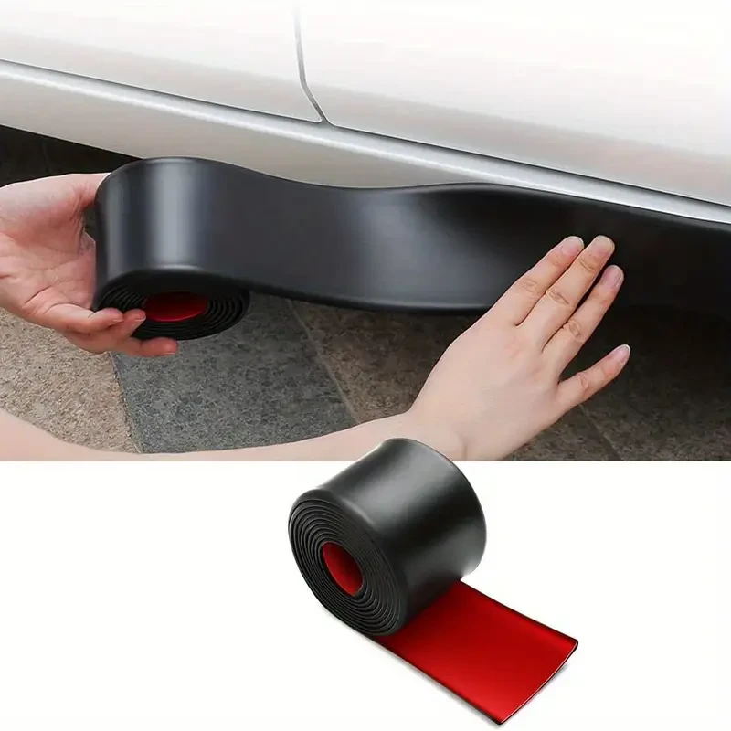 Universal Rubber Anti-Scratch Side Skirts Edge Guards