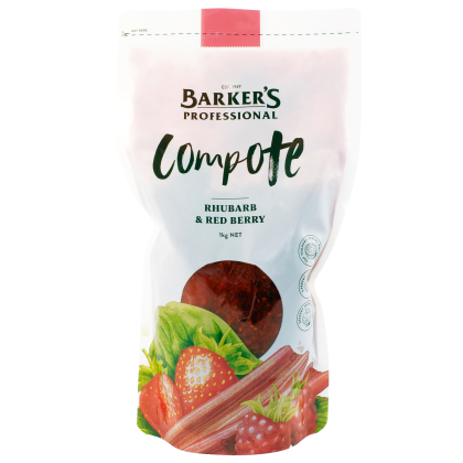 Compote Rhubarb Red Berry