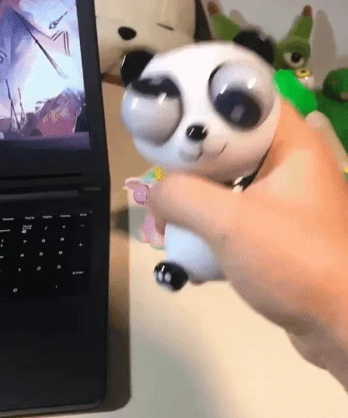 Decompression Toys - Eye-popping Panda