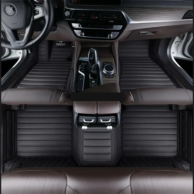 Luxury Faux Leather Car Mats for Audi A7 2012-2018