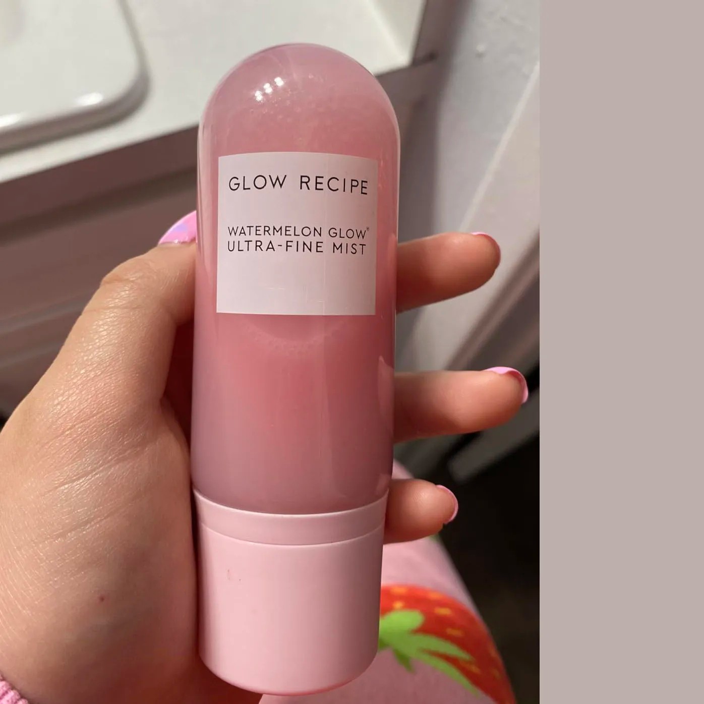 Watermelon Glow Facial Spray - Ultra-Fine Hydrating Mist with Hyaluronic Acid