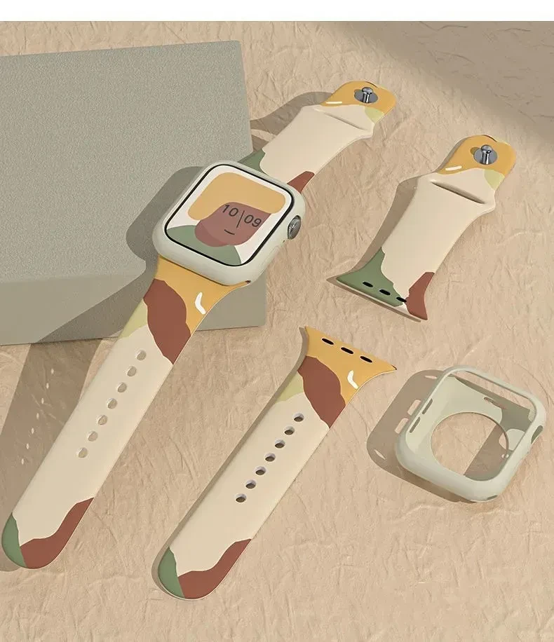 Iwatch Watch Band Apple Print Suitable For IWatch