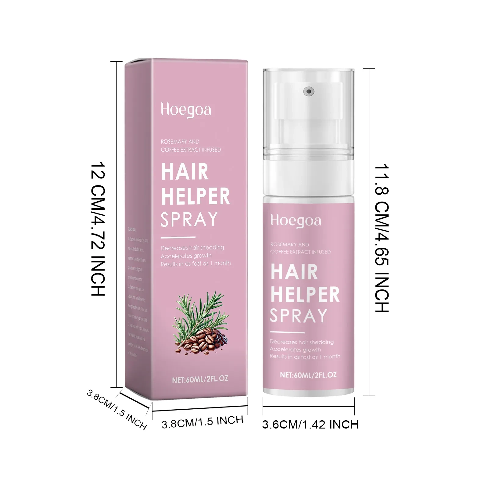 Hair Care Spray Improves Dry Hair