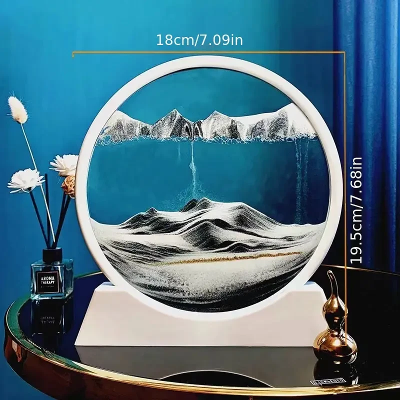 3D Deep Sea Moving Sand Art