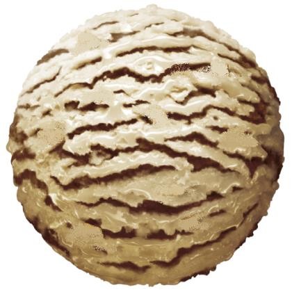 Ice Cream Chocolate Eclair