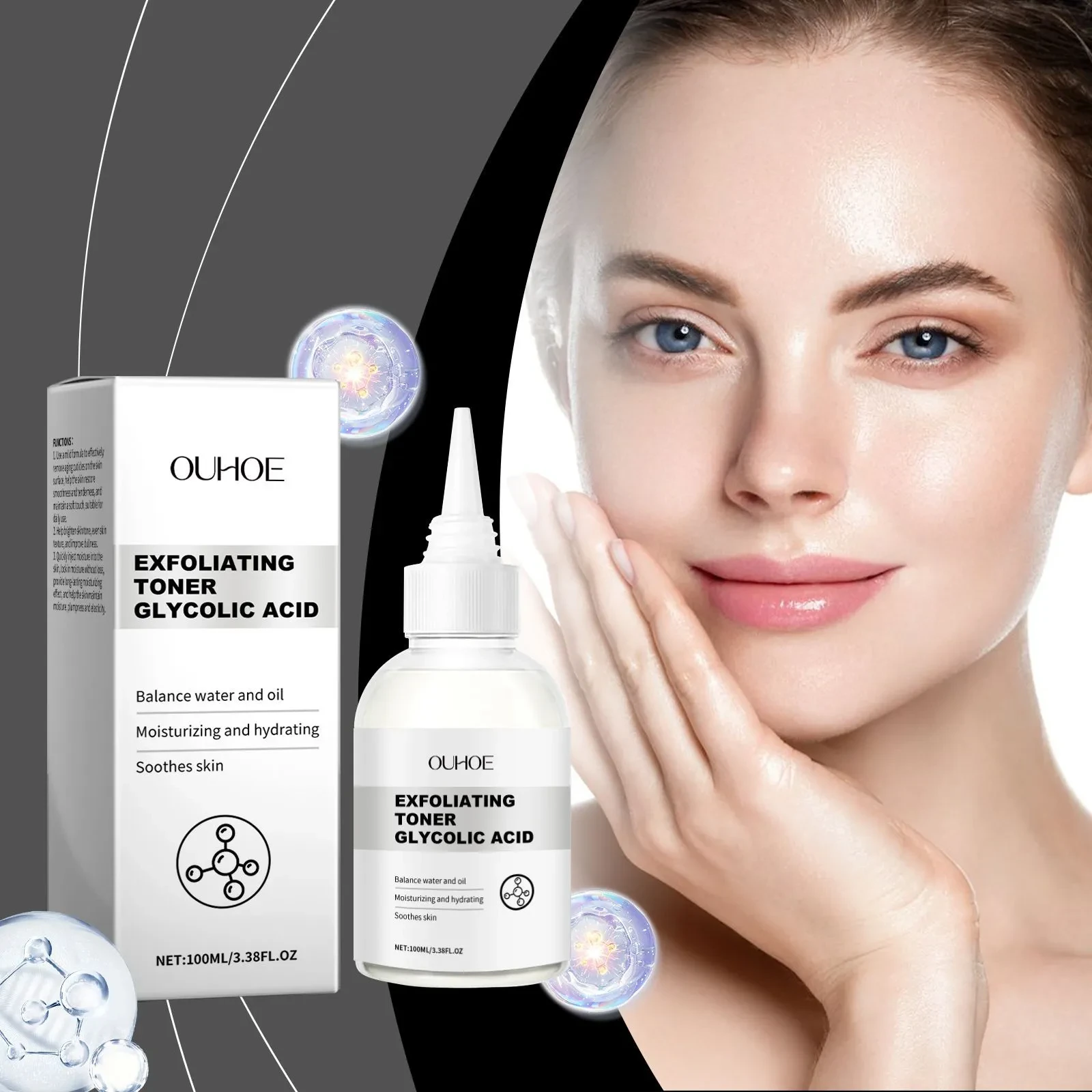 OLHOE Exfoliating Toner Glycolic Acid