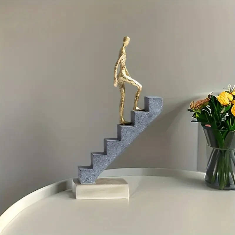 Modern Minimalist Balancing Man