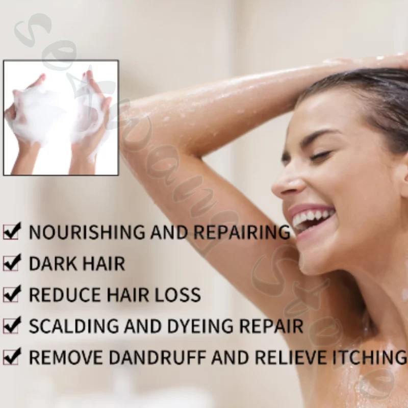 Daily Nourishing and Protective Shampoo - Blue Bottle, Smooth and Shiny, Refreshing and Fluffy