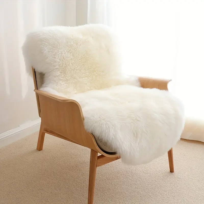 Faux Leather Wool Blanket