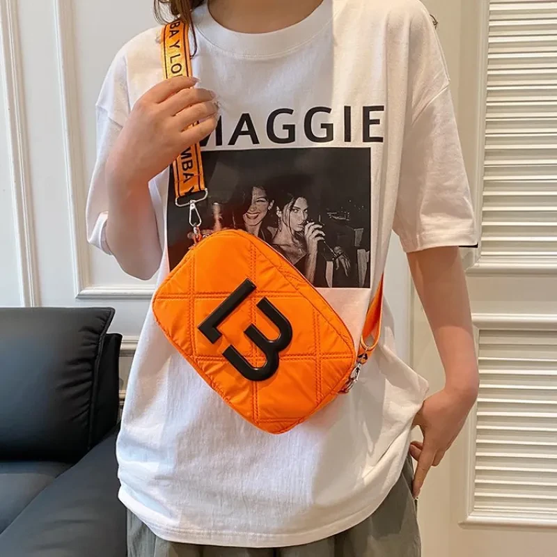 Solid Color Small Square Bags Women Fashion Underarm Bag