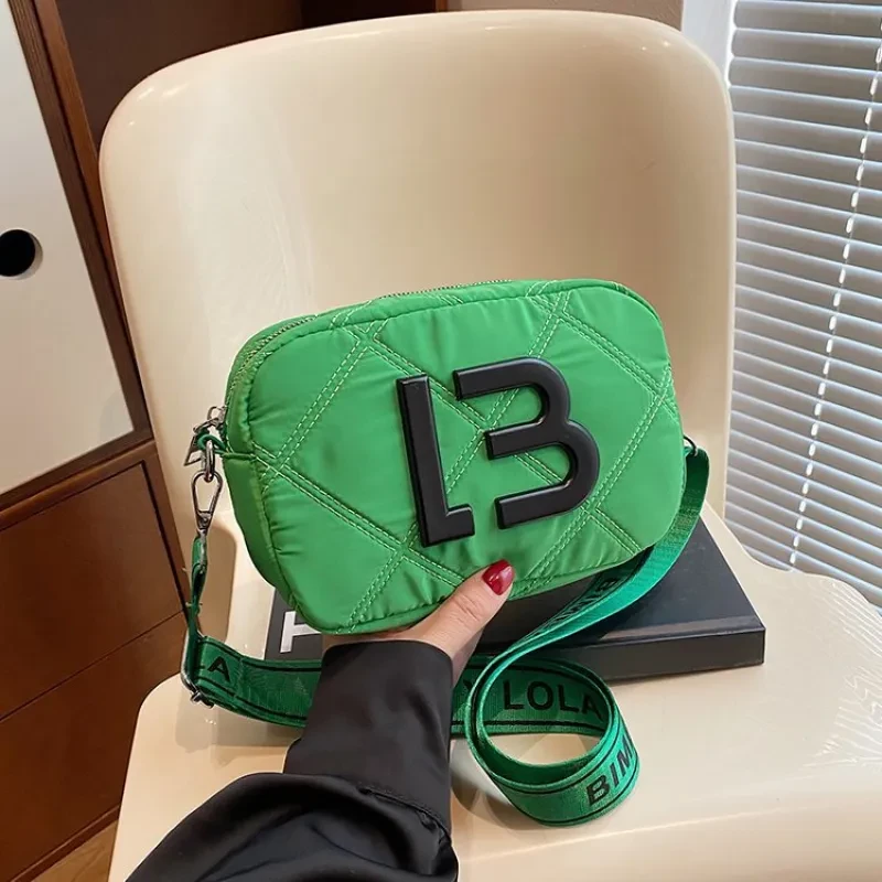 Solid Color Small Square Bags Women Fashion Underarm Bag