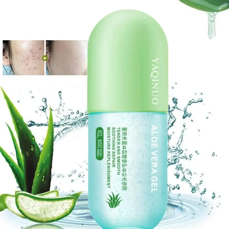 Aloe Vera Gel Moisturizing, Moisturizing, Sunning, Soothing Muscle Aloe Gel Emulsion