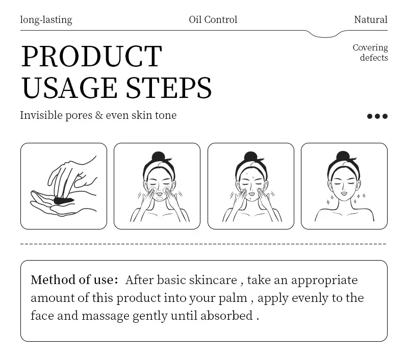 Pore Invisible Gel Cream Facial Care