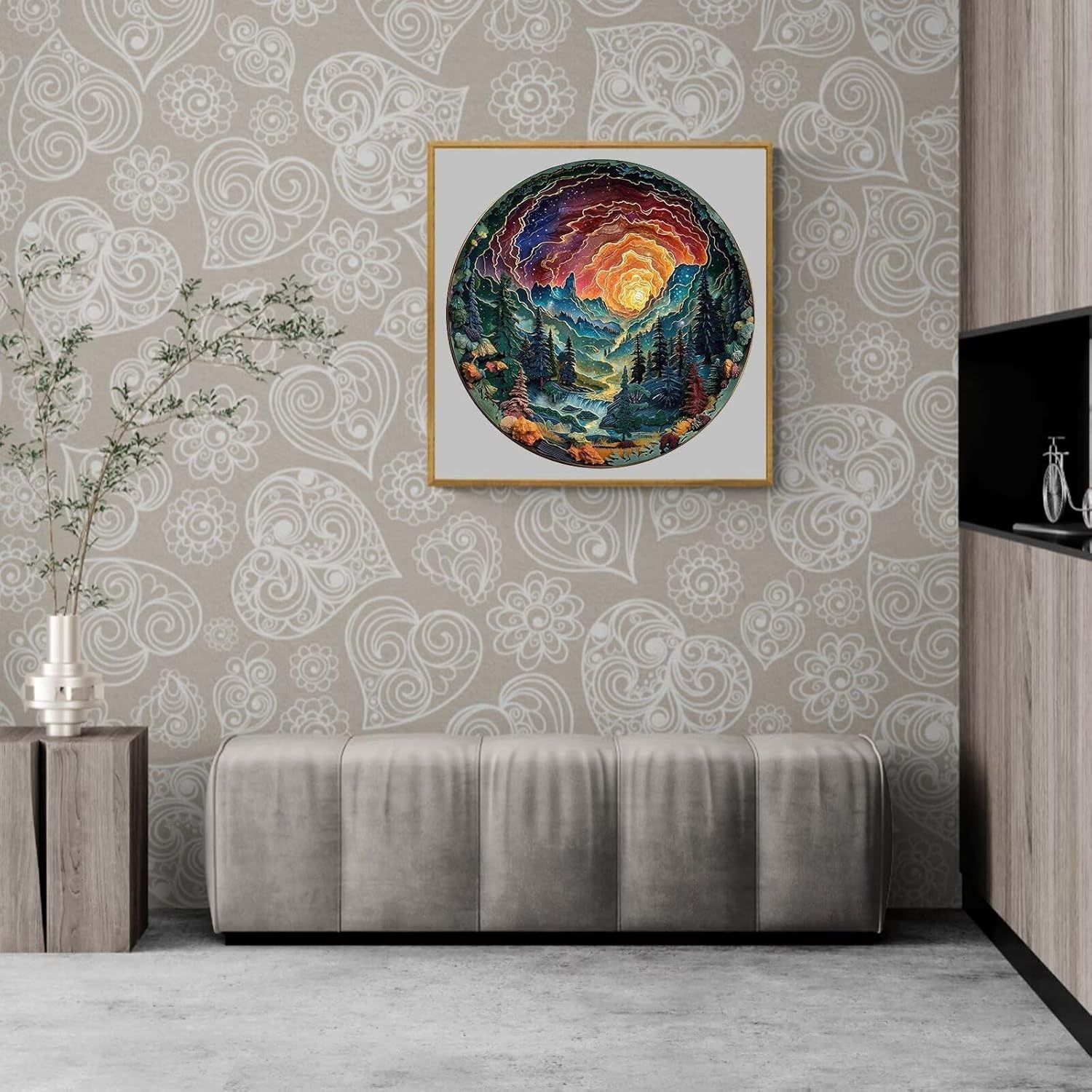 B Wooden Special-shaped Puzzle Toy Box