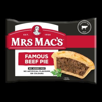 Pie Famous Beef Mince Halal