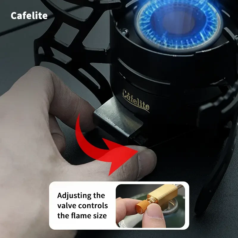 2025 New Model Portable Folding Wind-Powered Camping Stove