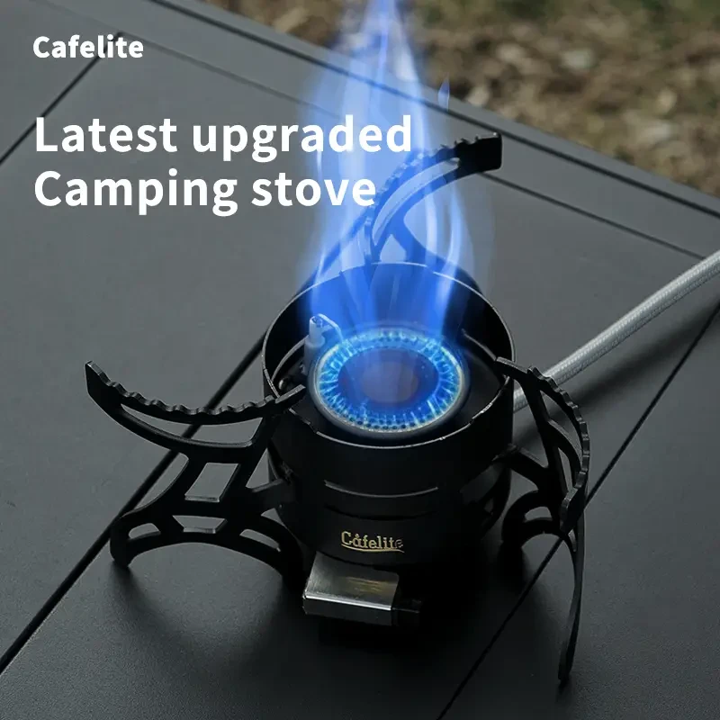 2025 New Model Portable Folding Wind-Powered Camping Stove