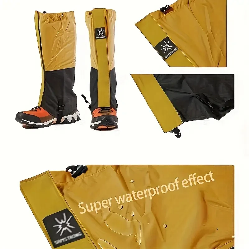 Waterproof Snowproof Leg Gaiters | Full Coverage Ankle Protection