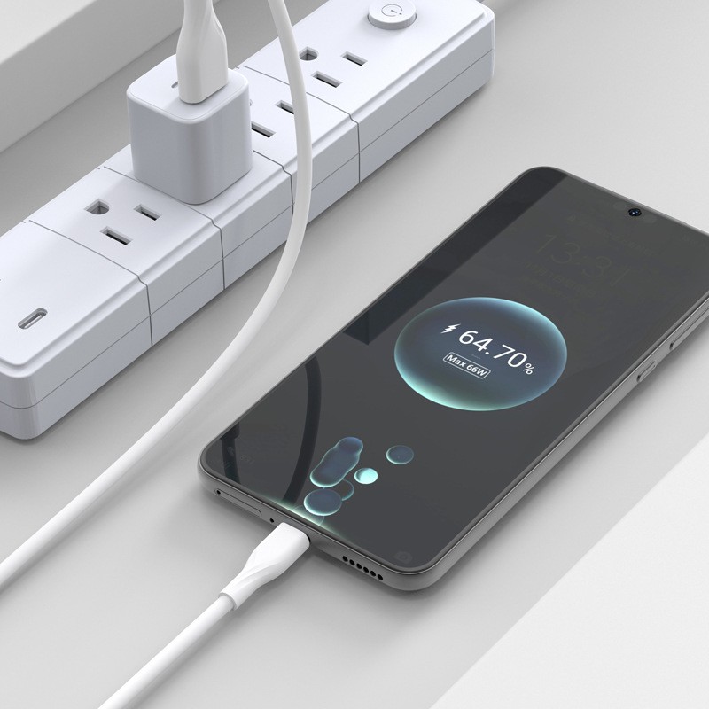 USB Cable Super Fast Charge White