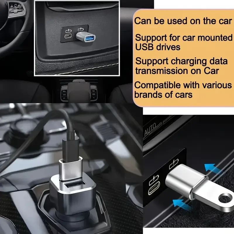 5Pack USB C Hub Set | USB 3.0 to Type-C OTG Adapter