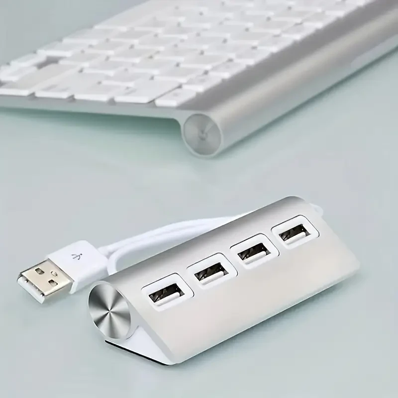 Aluminum USB 3.0 2.0 Hub Multi-USB Splitter Adapter