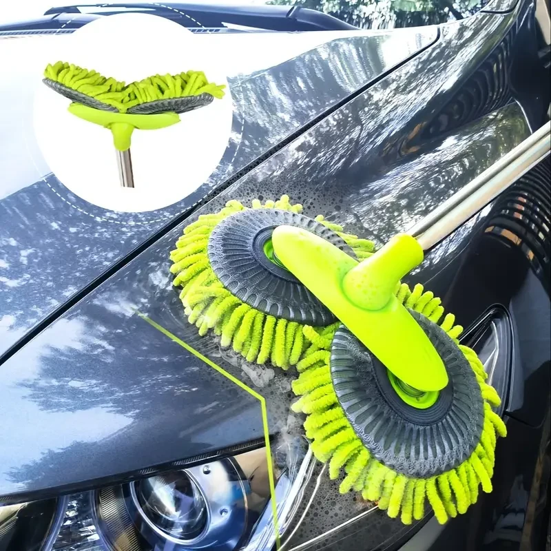Ultrafine Fiber Durable Long Handle Car Wash Brush