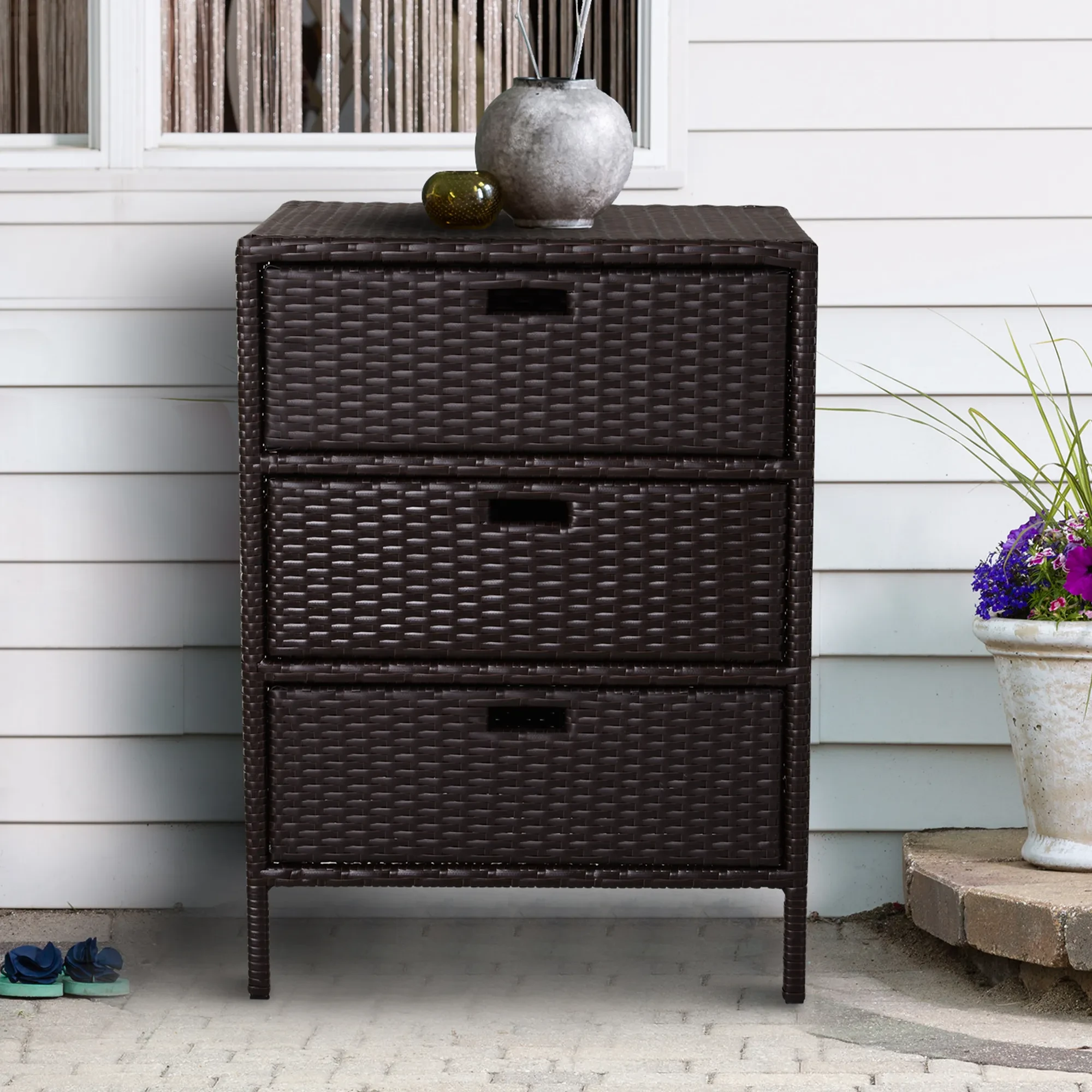 Rattan Drawers