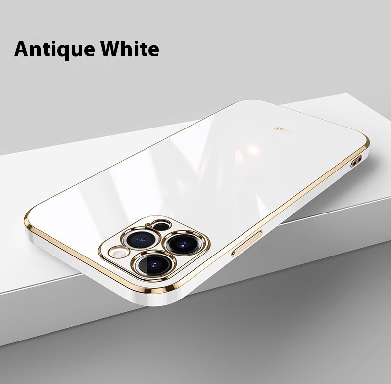 Simple 6D Straight Edge Electroplating Suitable For 16 Phone Case