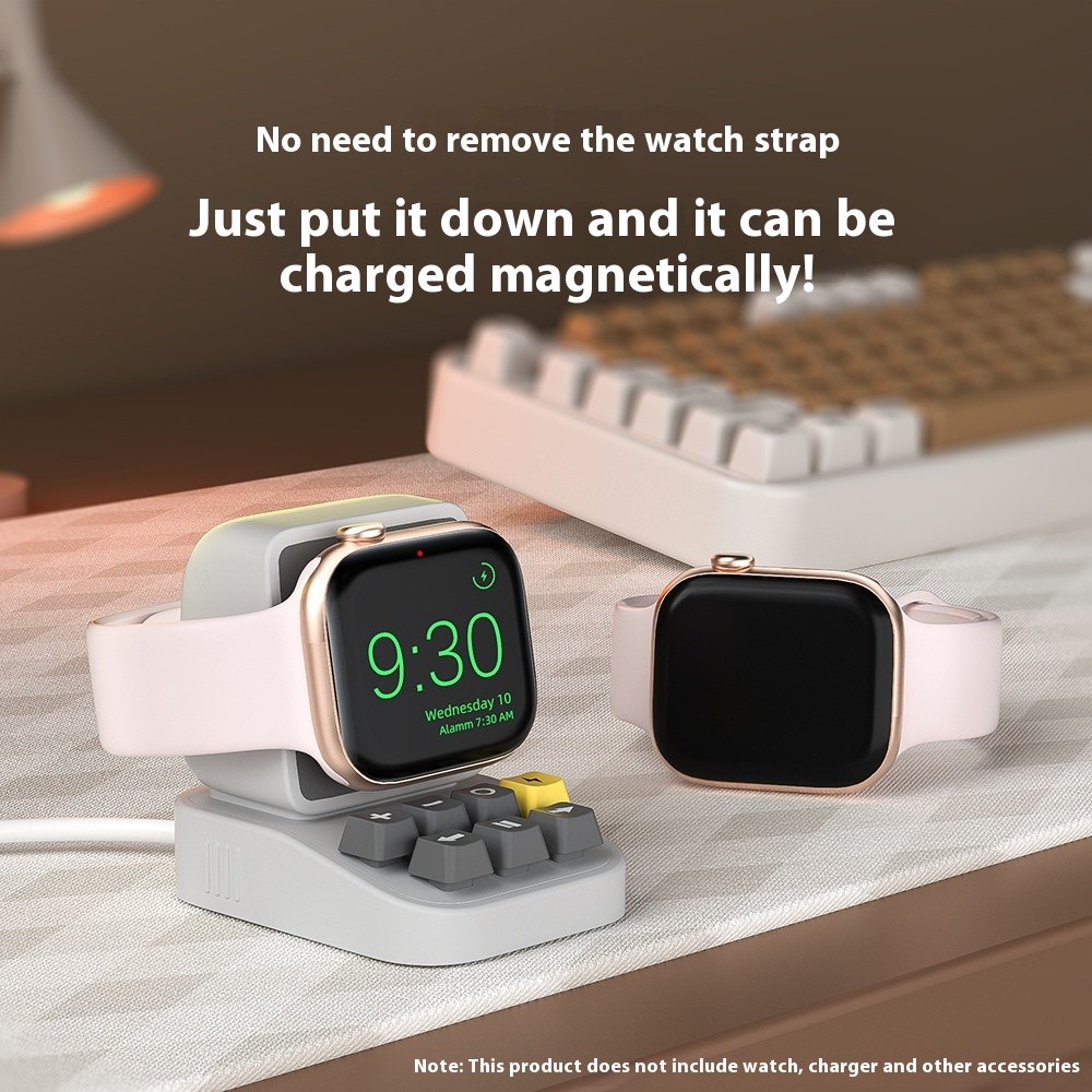 Creative Portable Typewriter Watch Charging Base Bracket