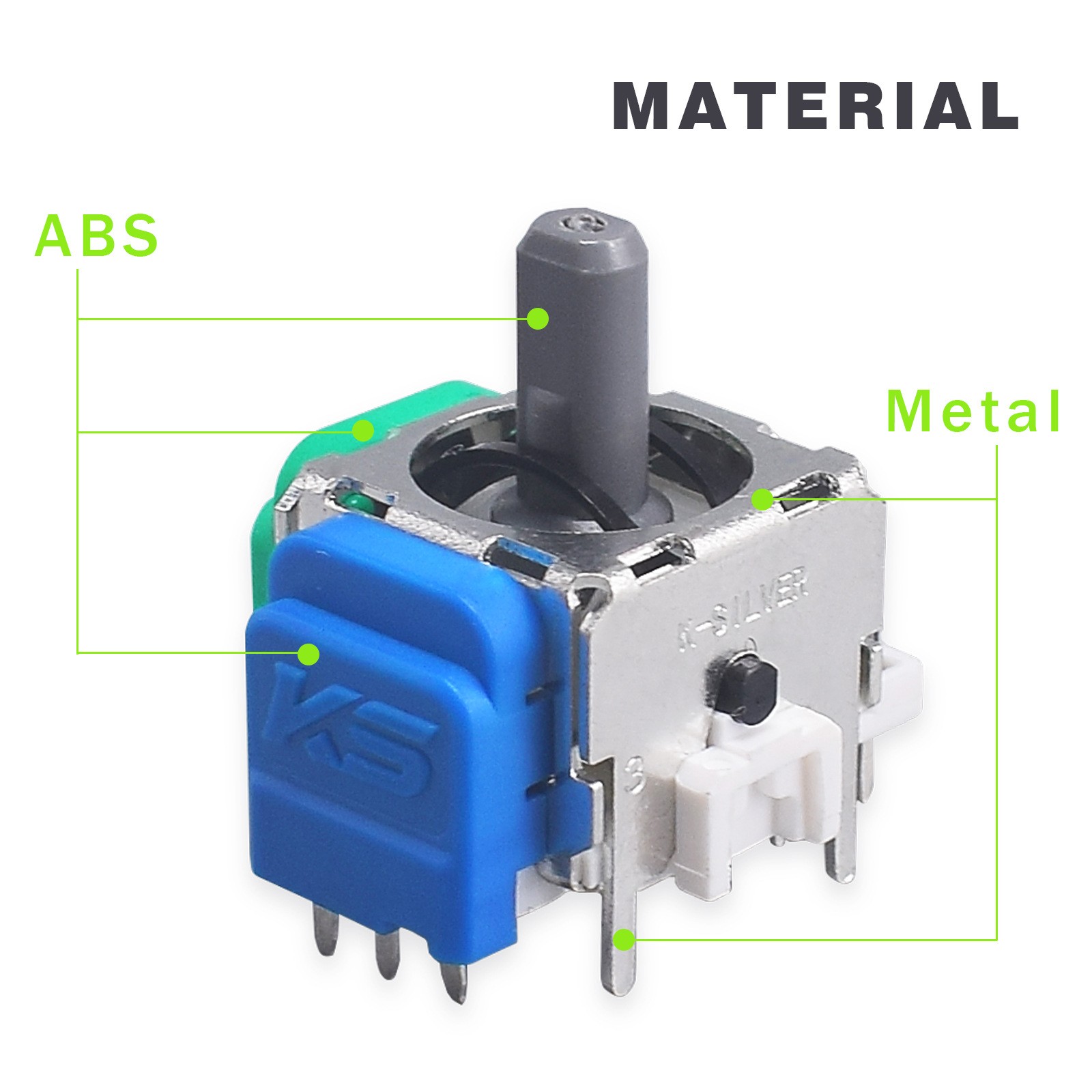 PS5 Hall Rocker Magneto Magnetic Rocker Gamepad 3D Joystick