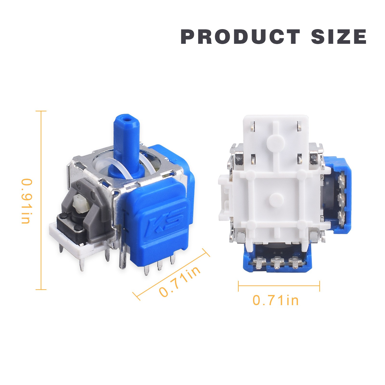 PS5 Hall Rocker Magneto Magnetic Rocker Gamepad 3D Joystick