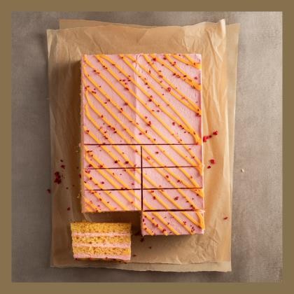 Cake Lemon Berry Premium Layered Uncut Slab