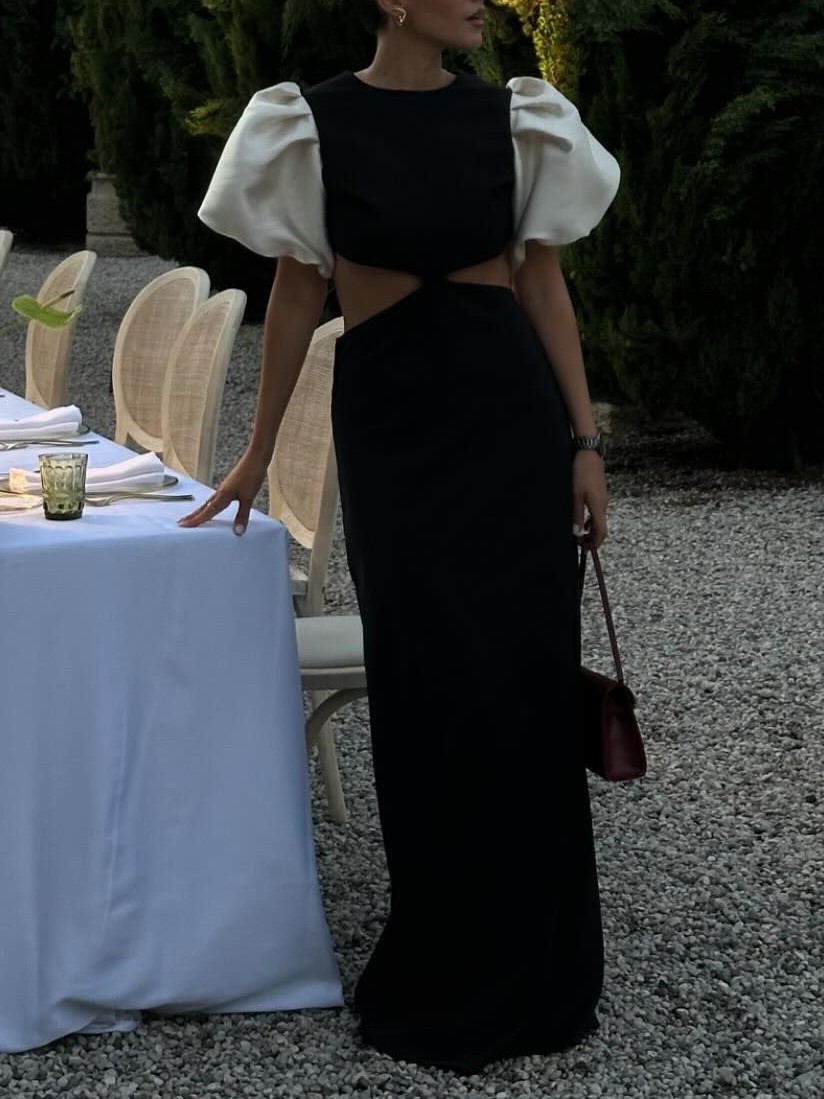 Balloon Dress With Pockets