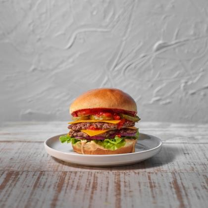 Bun Burger Brioche Glazed