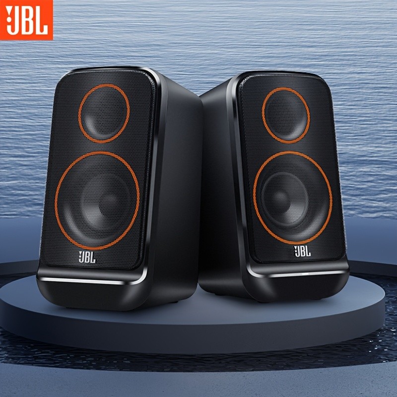 JBL PS3500 Stereo Wireless Desktop Speakers for Gaming, Home Theater, TV & Mobile Devices