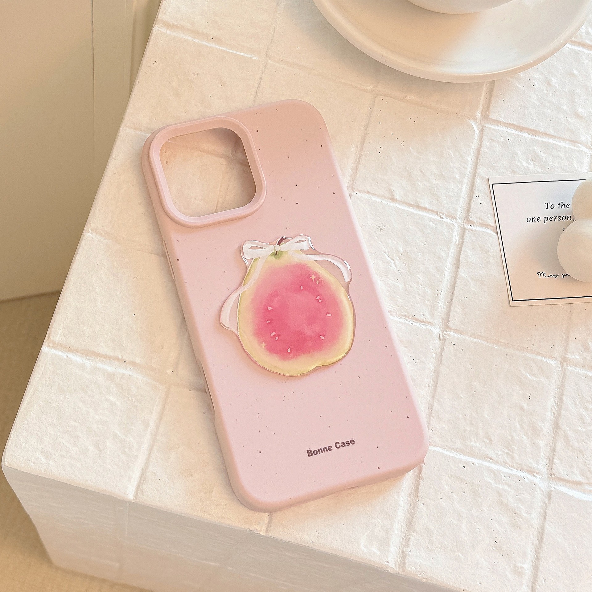 Three-dimensional Fruit Phone Case Silicone Niche