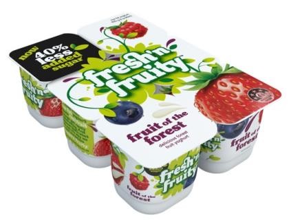 Yoghurt Fruit Of The Forest Reduced Sugar 125g